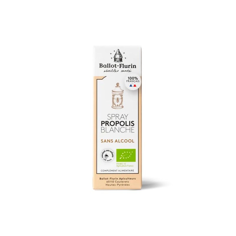 SPRAY PROPOLIS BLANCHE SANS ACLCOOL