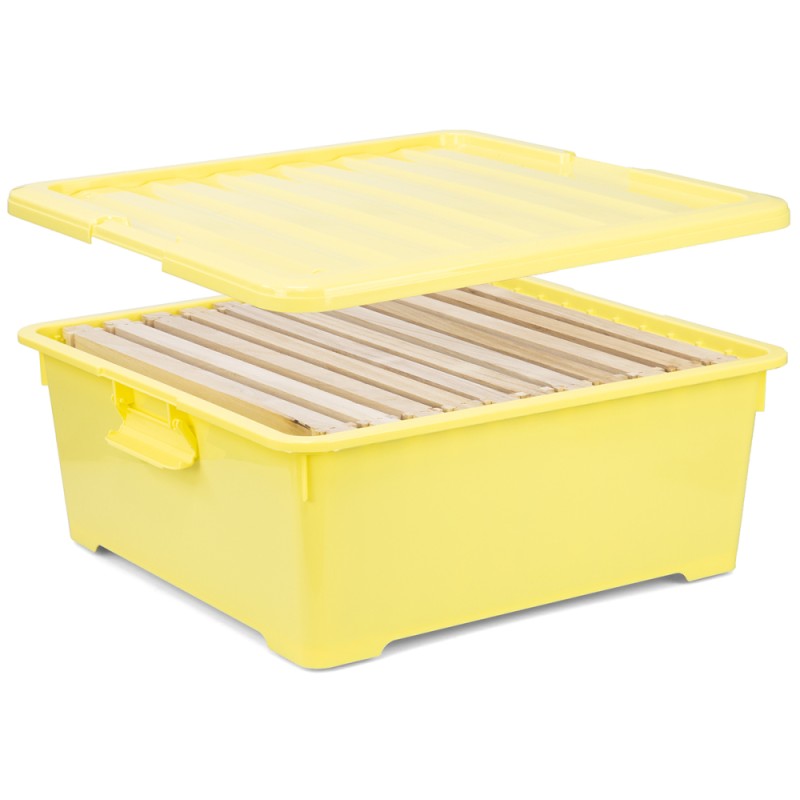Caisse de récolte plastique 11 cadres de hausse, étanche pour les abeilles et pour le miel