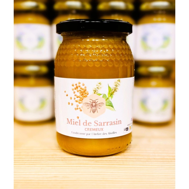 Miel de Sarrasin BIO nantais - Atelier des abeilles