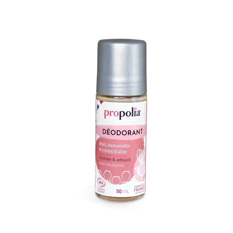 Déodorant BIO Hamamélis, Miel & Cristal d'Alun