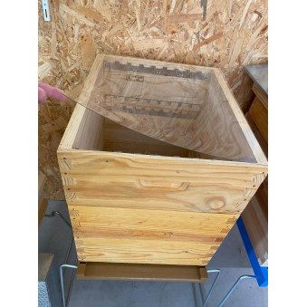 Couvre cadre Dadant 10 PVC transparent alimentaire 500*430mm