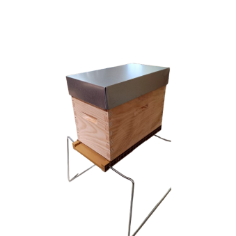 Ruchette D6 Corps Tenons (plancher plastique, corps pin, couvre cadre nourrisseur, toit)