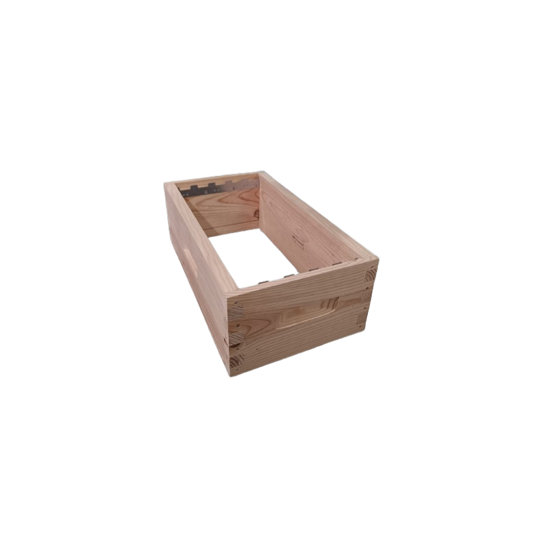 Hausse Dadant 10 pin à tenons, pour 9 cadres droits 500*430*171mm